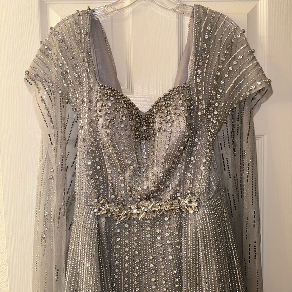 Embellished Evening Gown - Picture 8 of 11